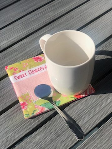 Sous tasse ROSES