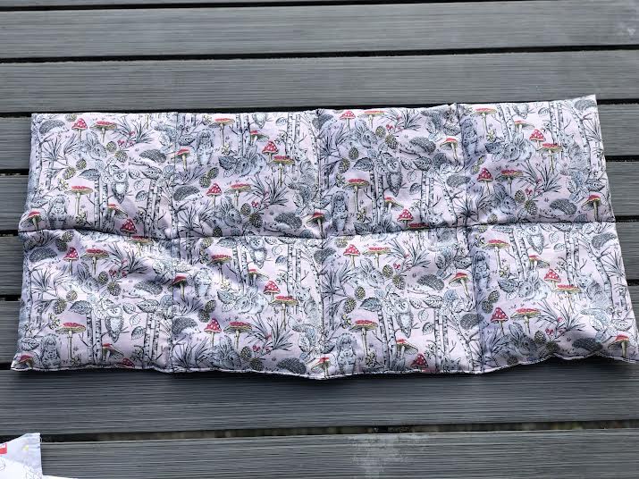bouillotte sèche aux noyaux de cerise XL