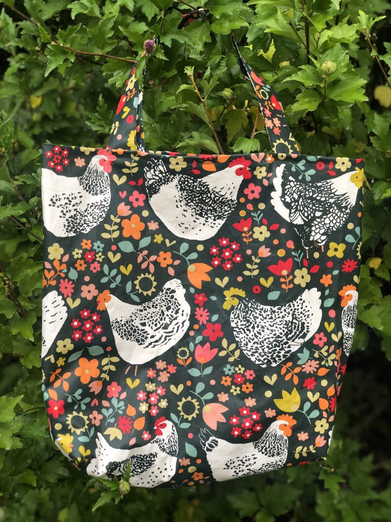 Sac  cabas imperméable poules