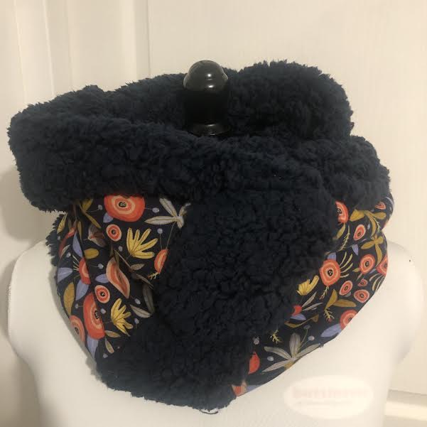 Tour de cou  poppy sherpa multicolore