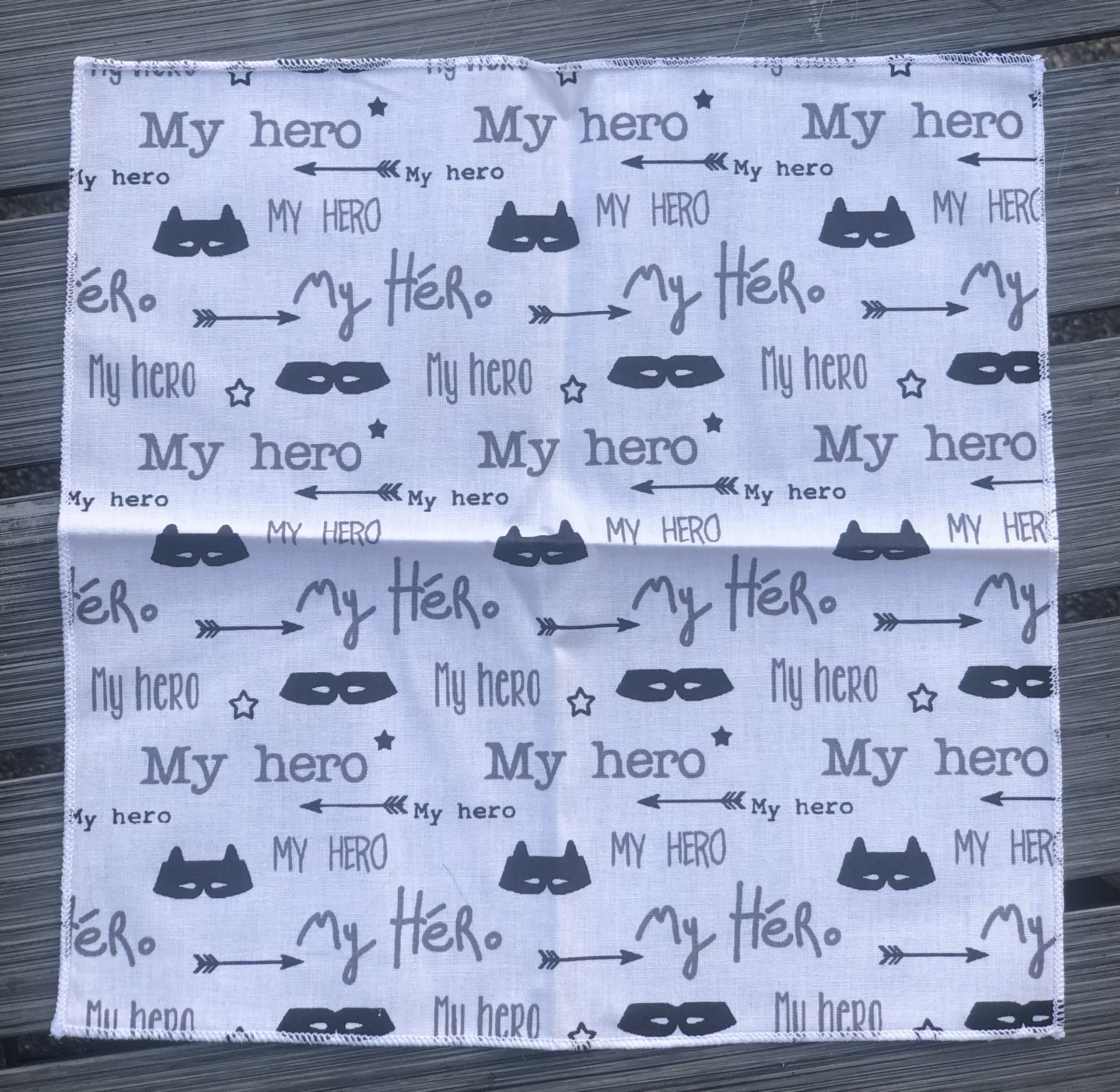 Mouchoirs en tissus my héro