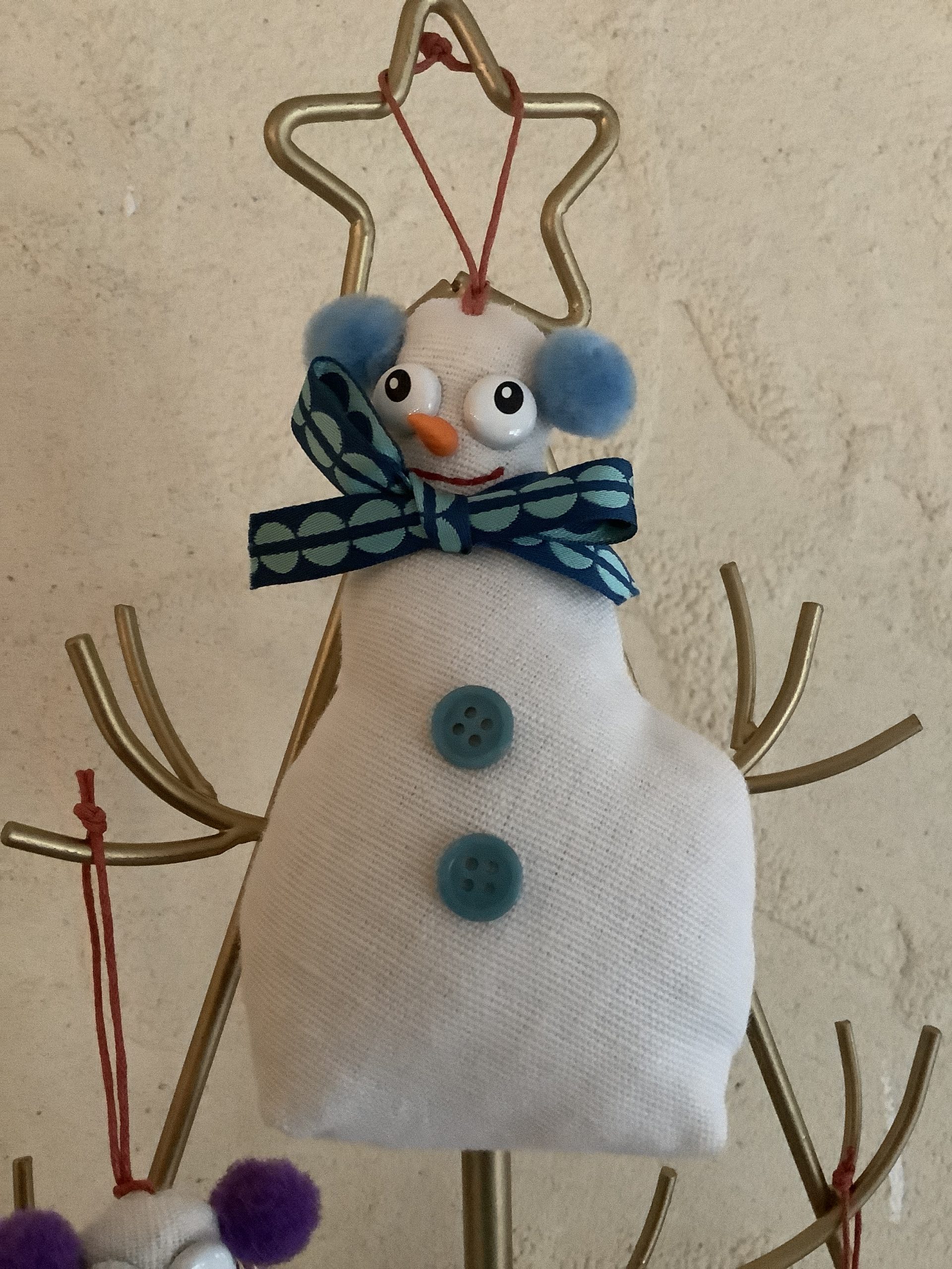 Petits bonhommes de neige à suspendre – Image 6