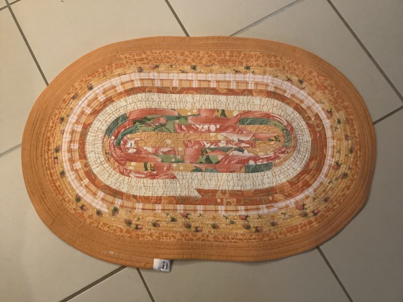 Tapis orange